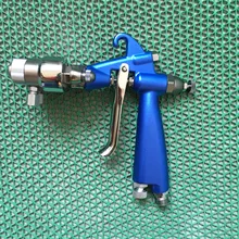 SAT1201 распылительная машина для покраски, распылитель давления воздуха, оборудование для распыления краски, двойное сопло, распылитель, пистолет для подачи краски под давлением
