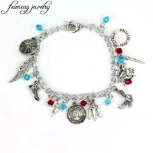 Фильм Перси Джексон Шарм браслет простые хрустальные бусины море монстров тематический сплав браслет для поклонников Модные Ювелирные изделия Подарки