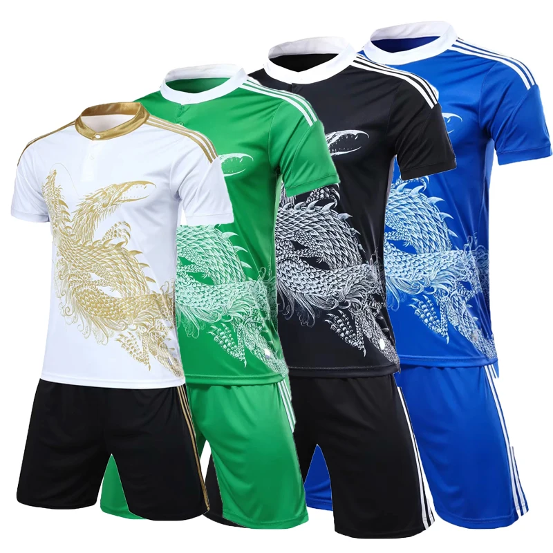 

Men uniform soccer jerseys Sports Kit Survetement Football training jersey Athletics Running Sportswear Customized Name Number