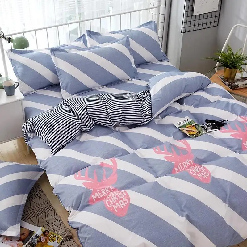 Размер Fundas Nordicas Matrimonio постельное белье из хлопка Roupa Ropa De Cama Комплект постельного белья и одеяла - Цвет: Number 17