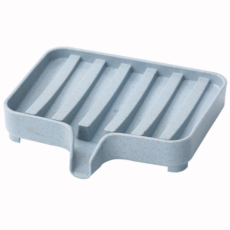 Quality Sponge Holder Storage Rack Drain Soap Box Tray Soapbox 1 Pcs Shower Tool Dish Plate Green/Pink/Blu | Дом и сад