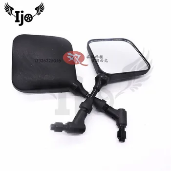 

moto side mirror 10,8MMscooter Reflector mirror unviersal Square motorbike backup mirror motorcycle accessories rearview mirror