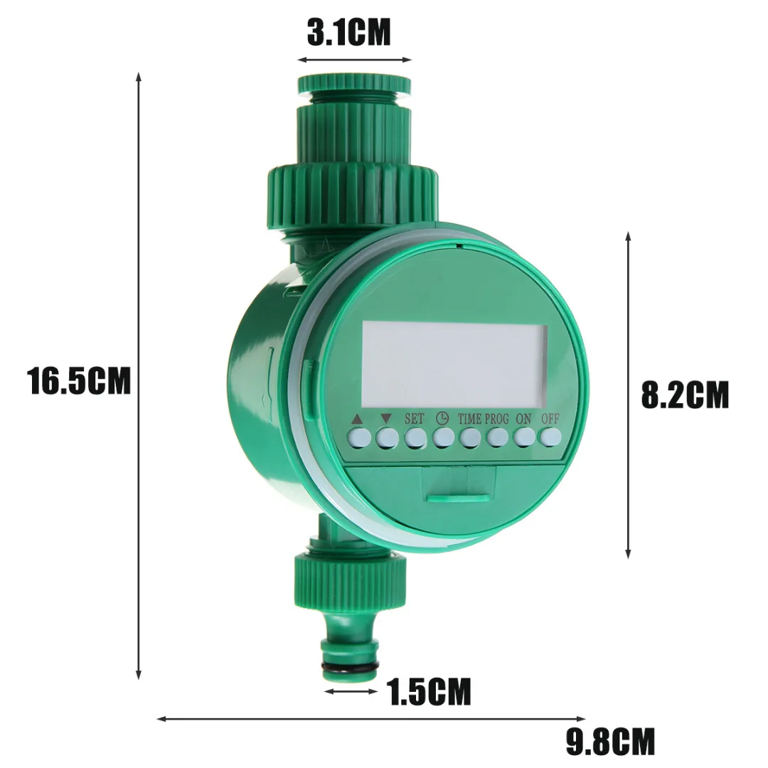 Автоматический ЖК-дисплей Электронный таймер для полива дома и сада таймер для полива спринклерной системы