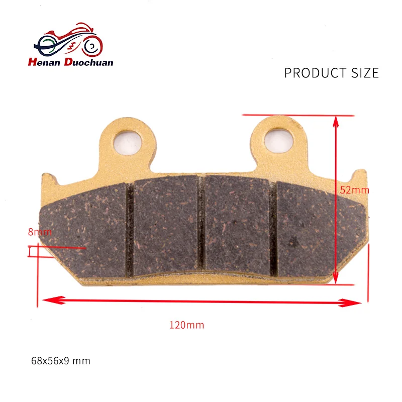 Передние тормозные колодки для мотоцикла HONDA CBR 250 RH 400 RG RHYA 500 600 NSR CB 350 450 SG/SJ VFR XRV 750 #