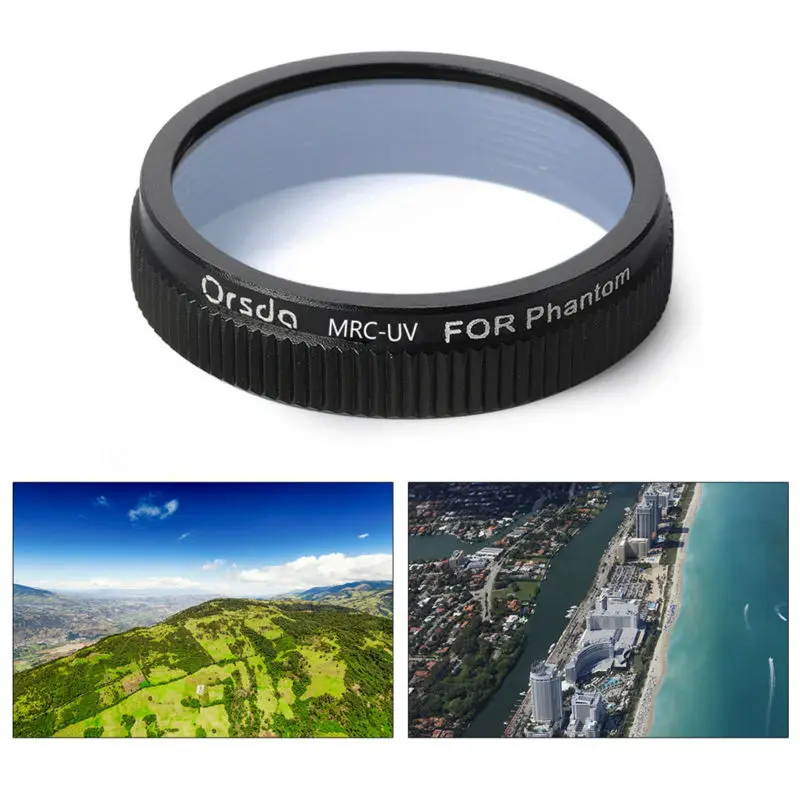 Orsda MC UV CPL ND4 ND8 ND16 Camera Lens Filter For DJI Phantom 3 Phantom 4 Professional 4K Lens And Advanced HD