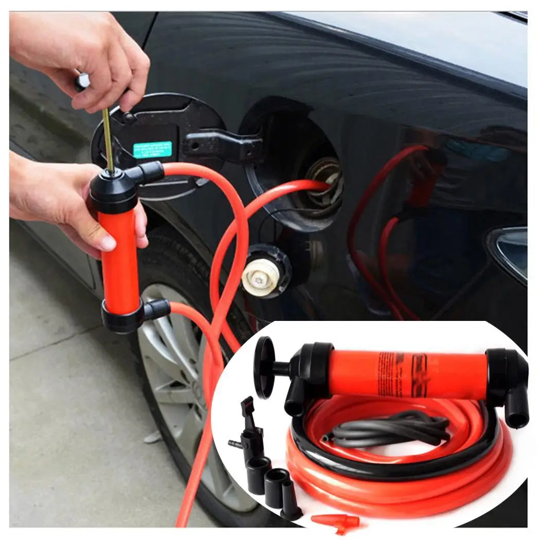 

200cc Auto Car Oil Suction Pump 5L/min Manual Pump Multifunctional Oil-suction Pump for Auto Oil-changing Car Accessories