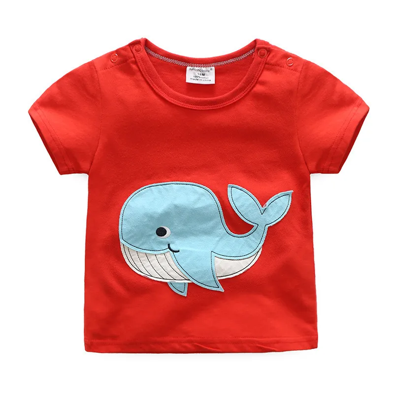 2017 Kids Boys Summer T-Shirts Clothes Baby Cotton T-Shirts Clothing Roupas Infantis Menino Camiseta Vetement Enfant Garcon New17