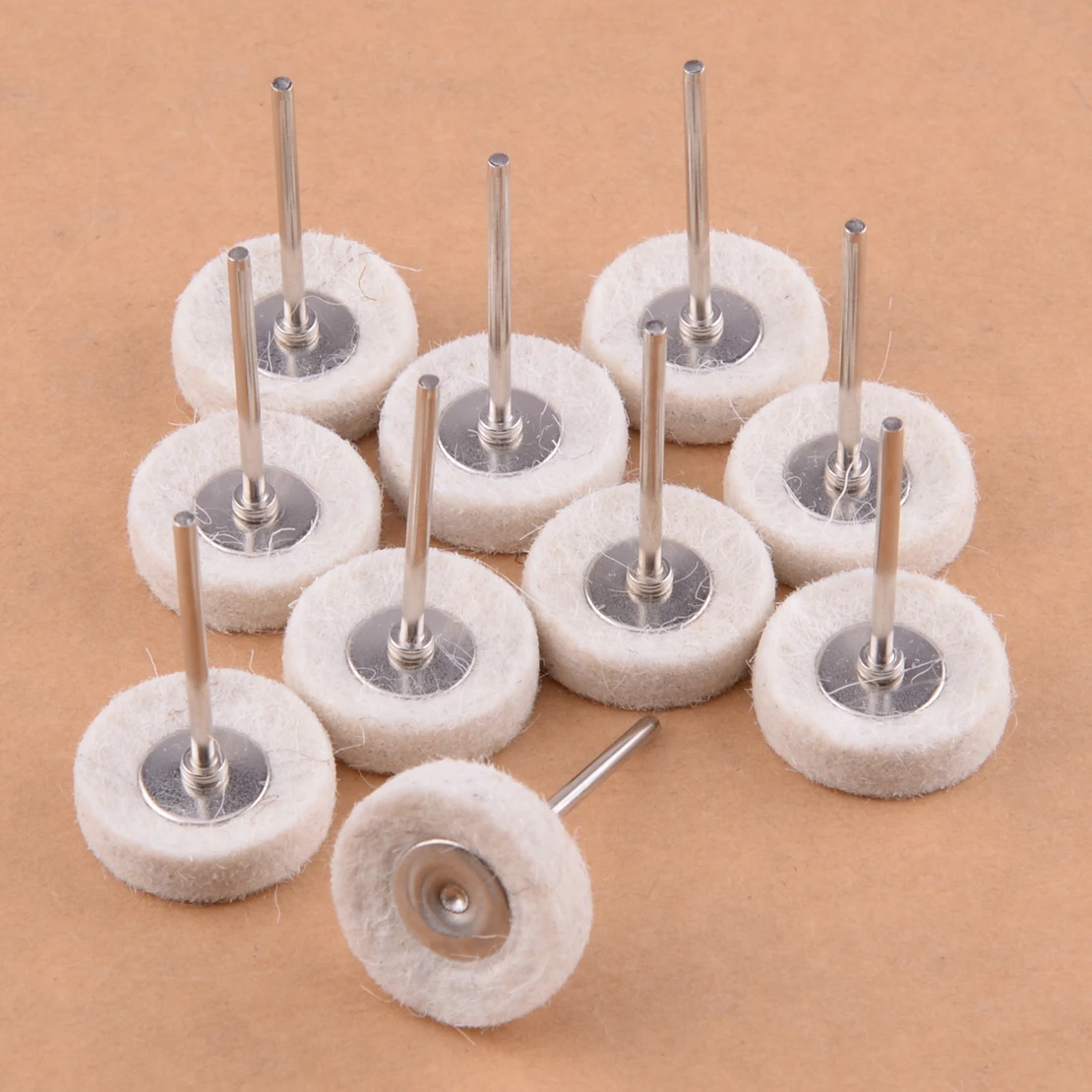 10x Cotton Thread Polishing Wheel Buffing Pad Jewelry Dental Rotary Tool Grinder