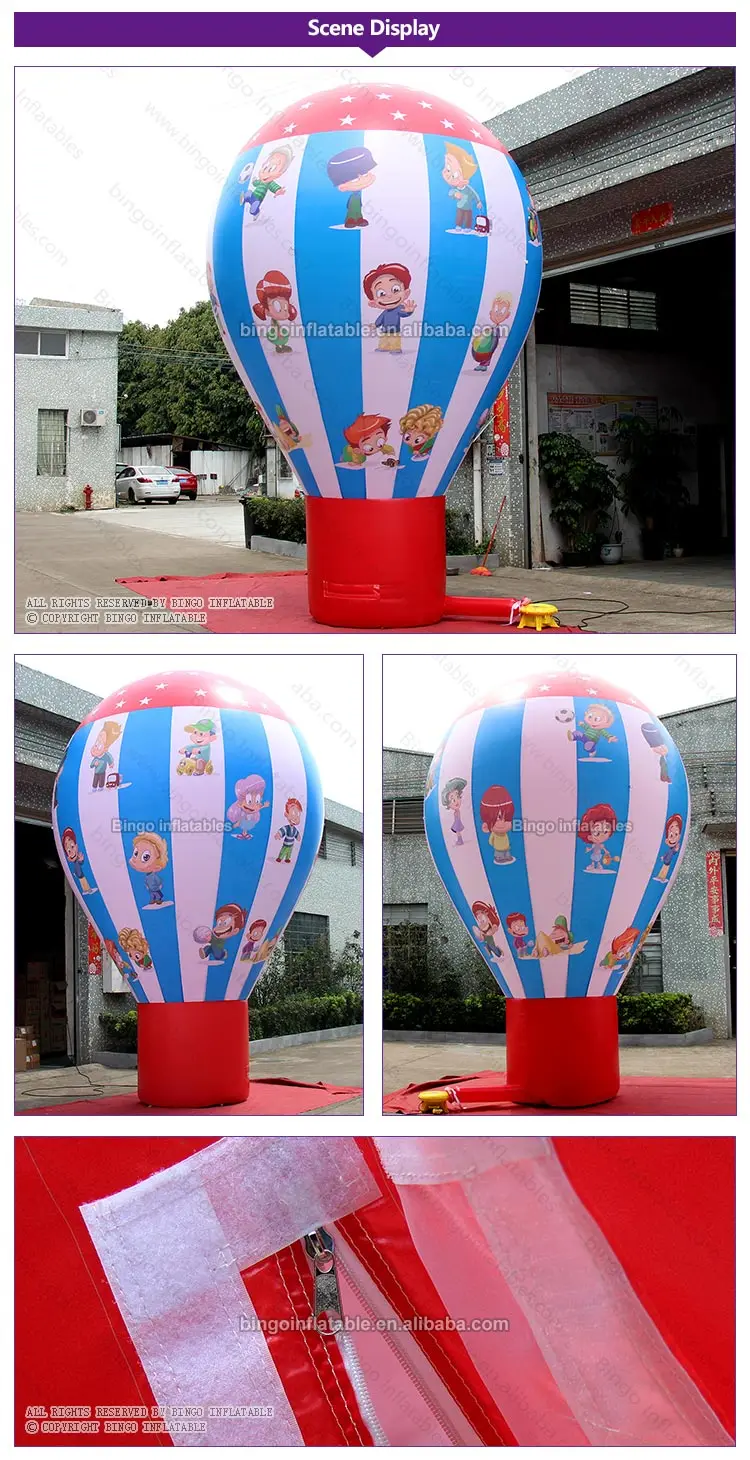BG-M0074-Inflatable full printing ground balloon_2