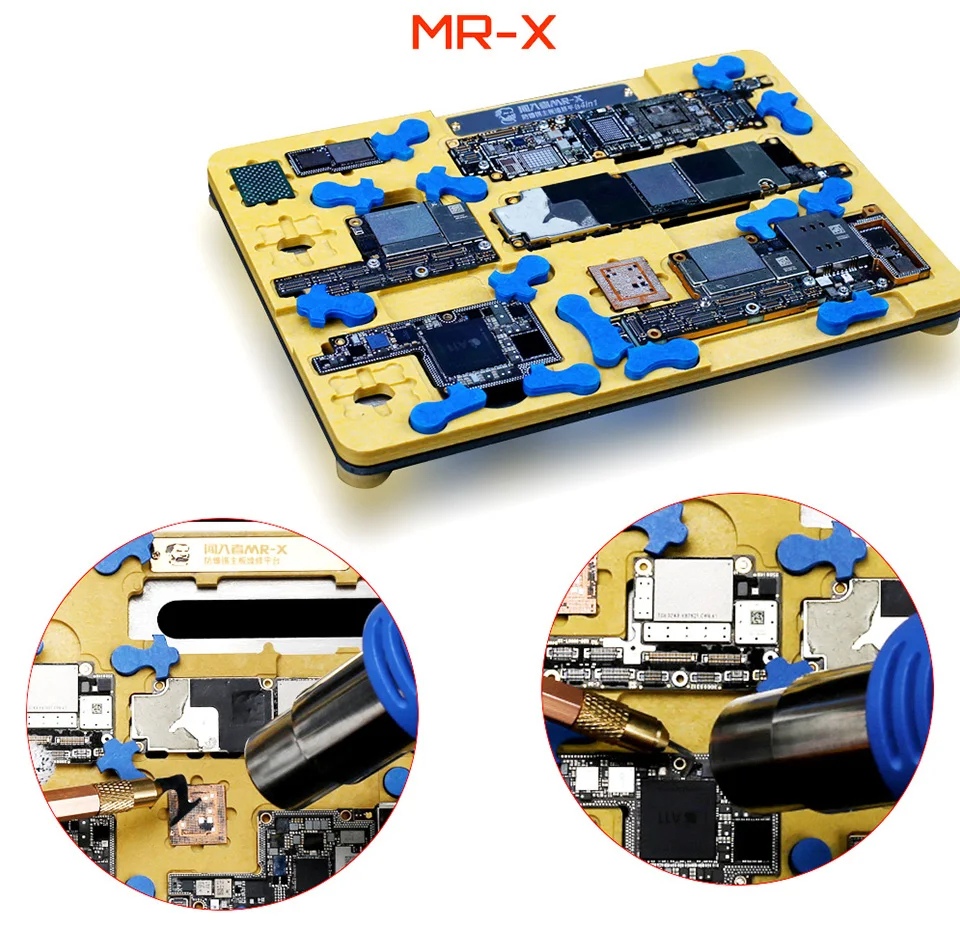 Печатной платы приспособление микросхема NAND Flash Repair для iPhone XR XS MAX 8 8 плюс 7 6 6s плюс 5S SE A5 A6 A7 A8 A9 A11 A12 Процессор BGA держатель