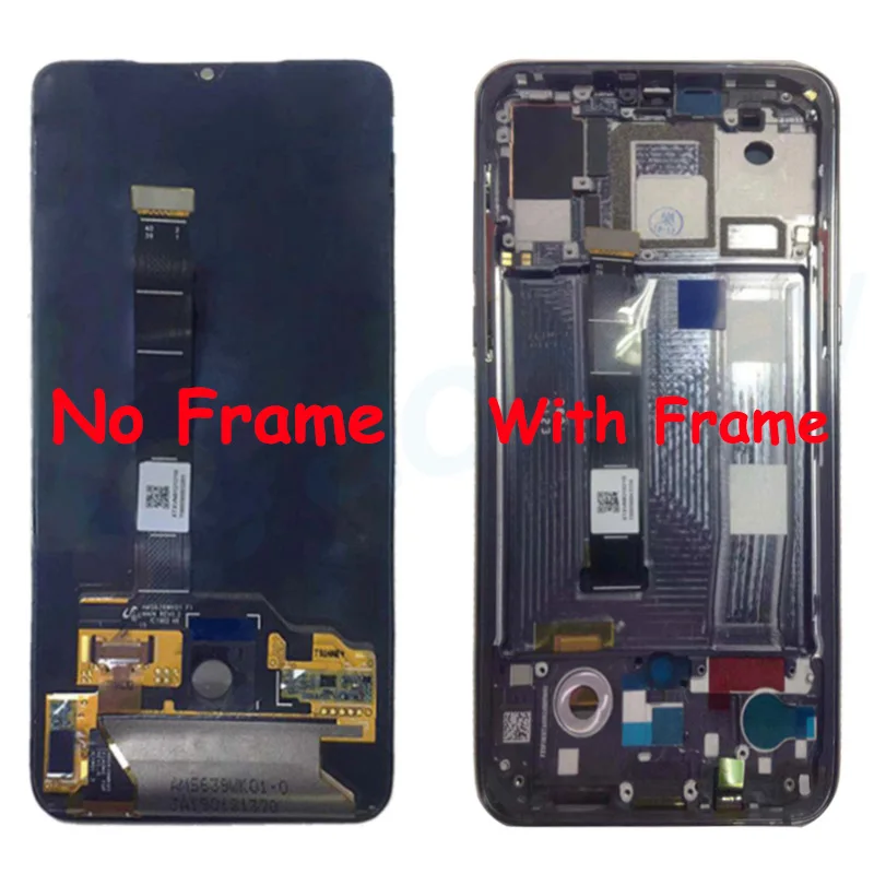 AMOLED lcd Xiaomi mi 9 дисплей сенсорный экран дигитайзер сборка Pantalla для Xiaomi mi 9 lcd с рамкой mi 9 замена экрана