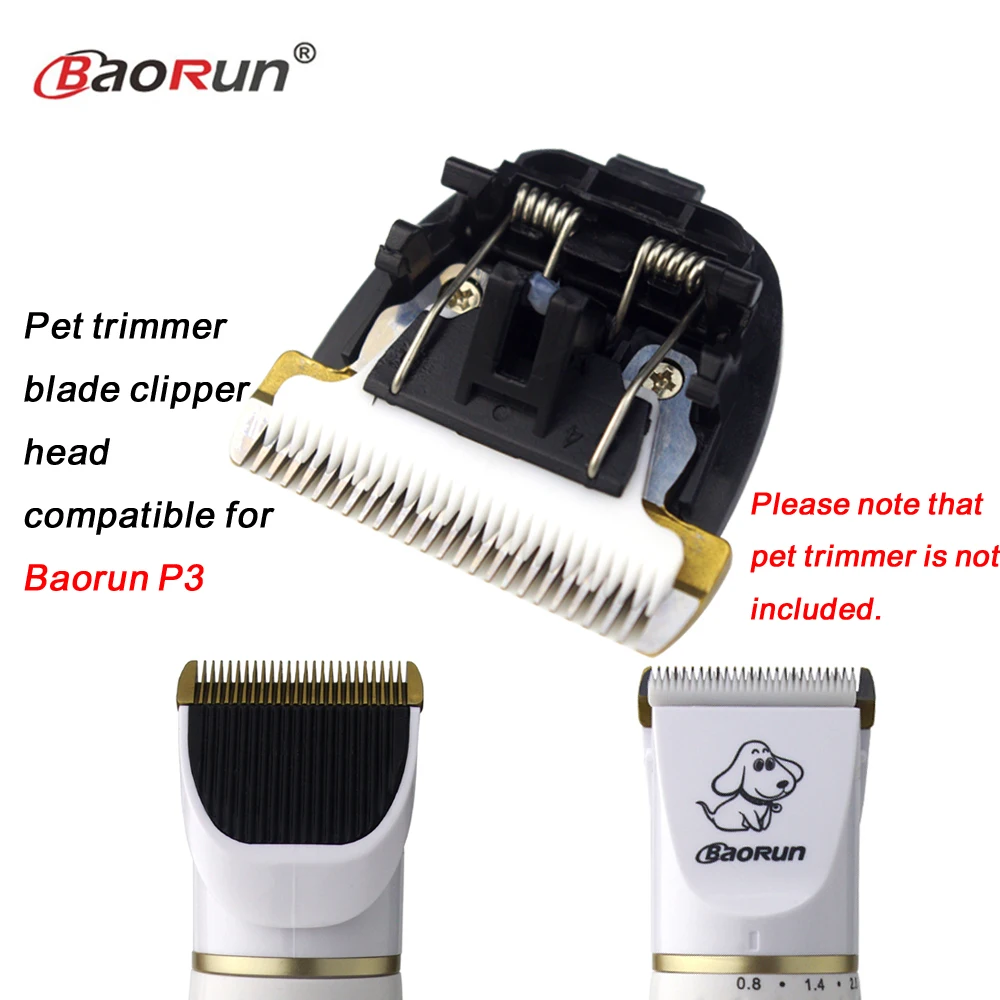 Original Pet Dog Ceramic Hair Grooming Trimmer Blade Clipper Head