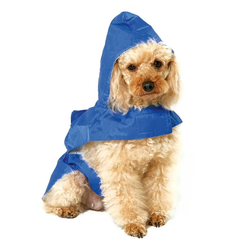 Buy Free Shipping Pet Dog Doggy Raincoat Rain Coat Jacke Clothes for Dogs and