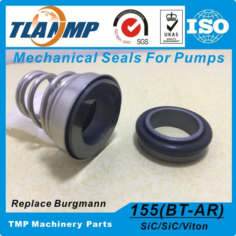 Механическое уплотнение TLANMP 155 28 (материал: SIC/VIT) для циркулирующих водяных