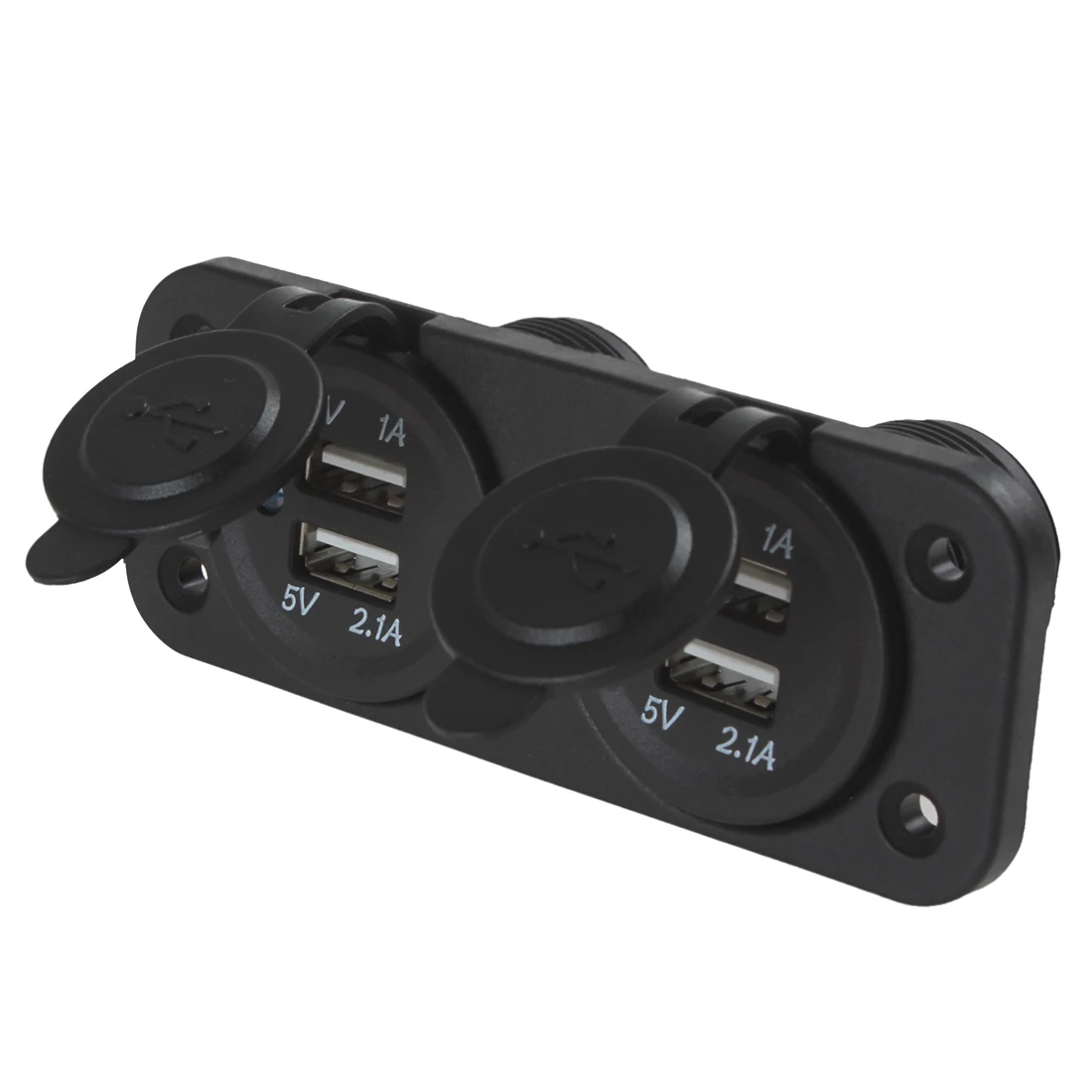 5V 2.1A& 1A Универсальный водонепроницаемый мотоцикл 4 USB питания порт зарядное устройство для смартфонов, MP3, gps горячая распродажа
