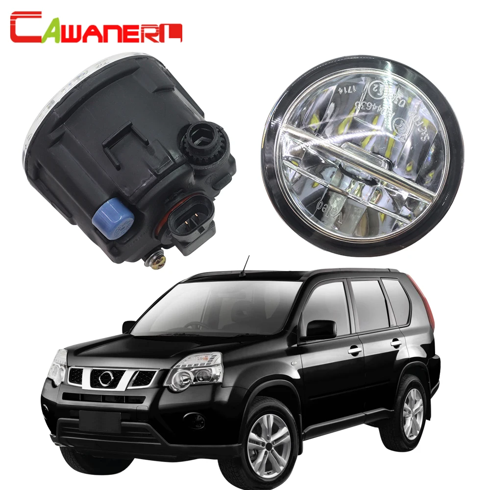 Cawanerl For Nissan X Trail T31 Closed Off Road Vehicle 2007 2013 Car LED Fog Light