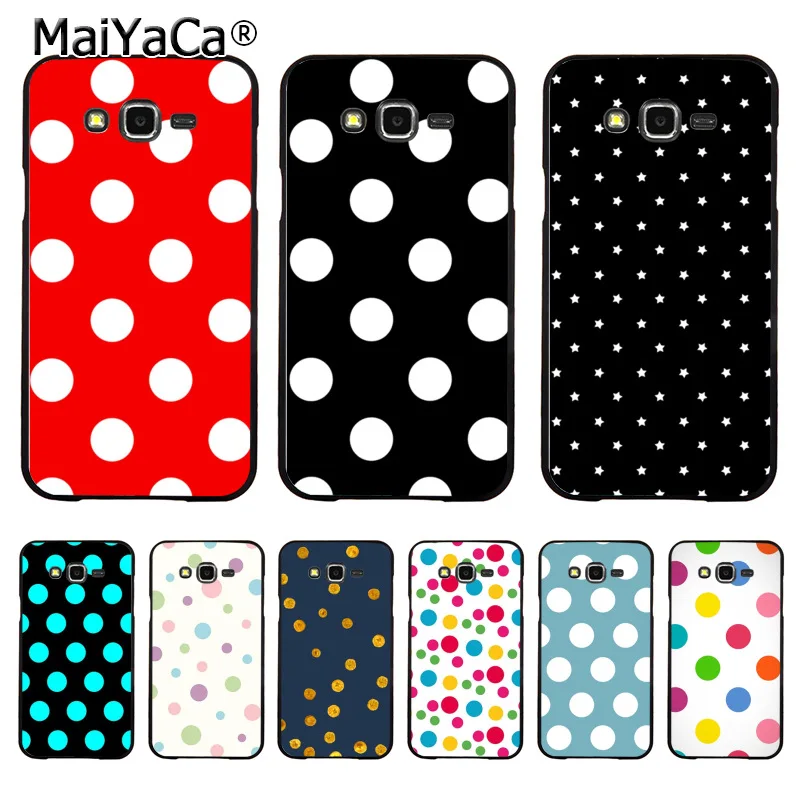 

MaiYaCa Polka Dots Painted silicone soft Cell Phone Case for samsung j7 j2pro j6 j4 j8 note9 s10plus s10lite note8 case coque