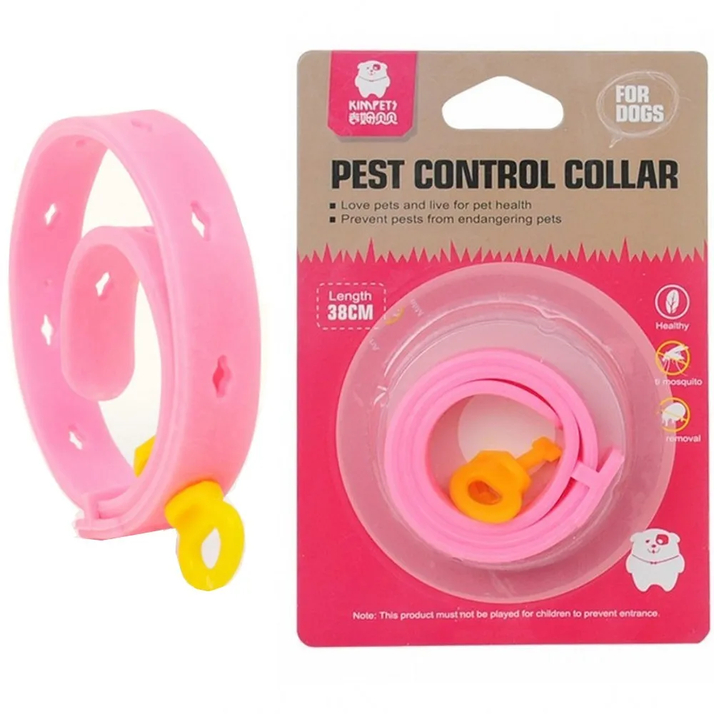 

2019 New Pet Dog Collar Anti Flea Ticks Mosquitoes Outdoor Protective Adjustable Pet Collar Cat Dog Accessories Pet Supplies