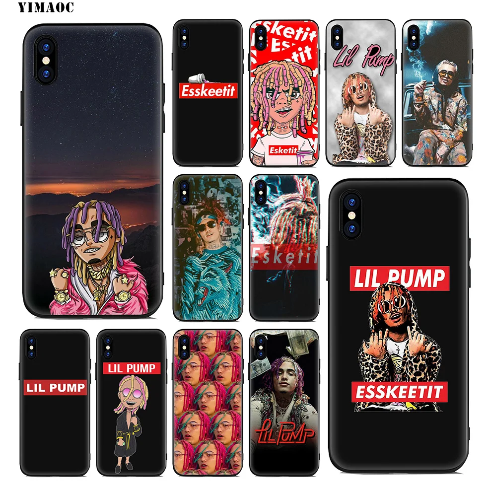 Мягкий силиконовый чехол YIMAOC Lil с насосом для iPhone 11 Pro Xr Xs Max X или 10 8 7 6 6S Plus 5 5S SE |