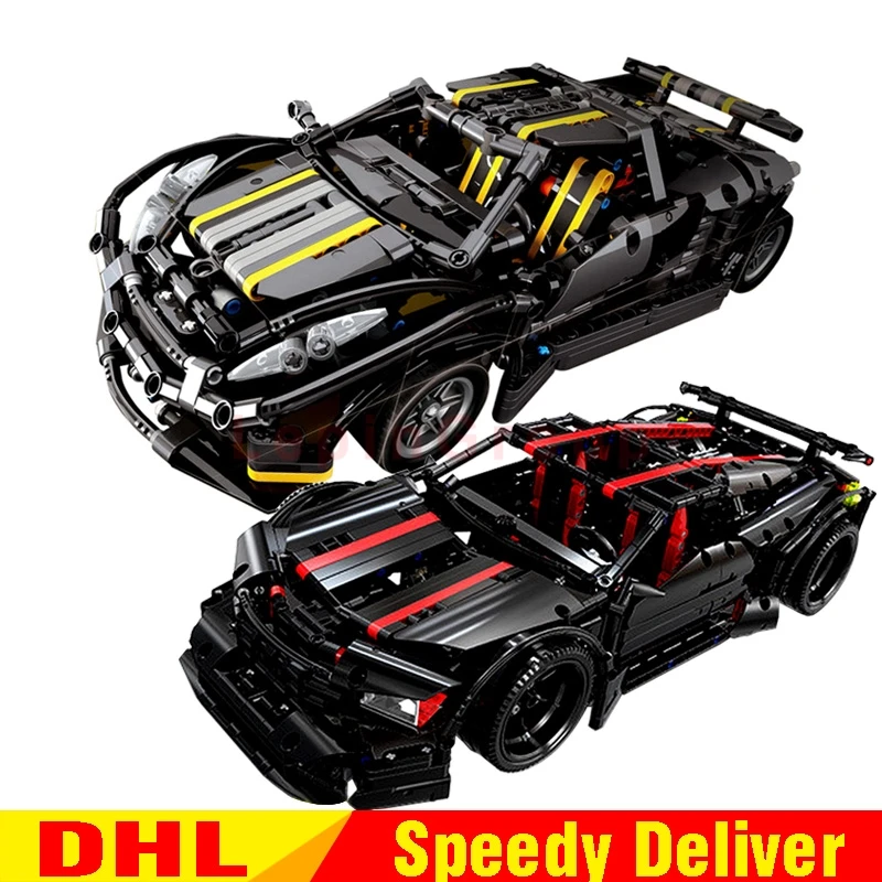 

XingBao 07002 Balisong small Super car 07003 Assassin X19 Educational Building Blocks Bricks leleings Toys Model DIY Christmas