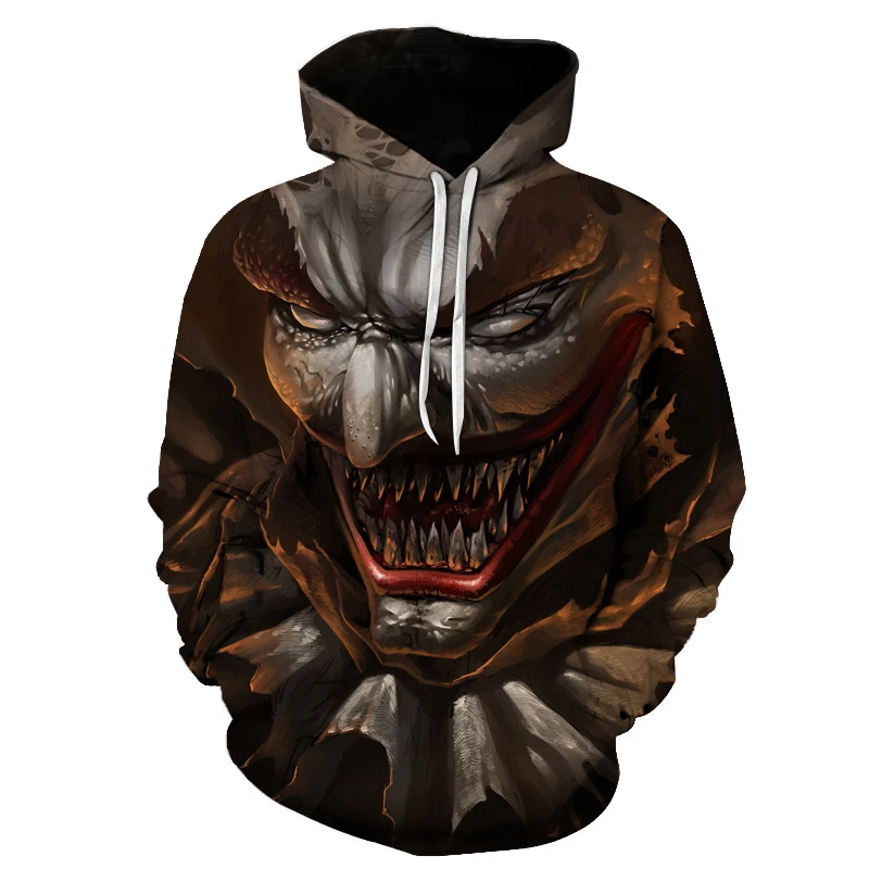 

2019 new black coat 3d-printed hoodie captain jack's white-haired old man sweatshirt endgamemens hoodies