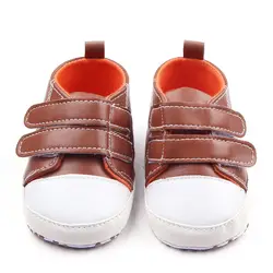Весна-осень pu верхняя детская обувь для маленьких мальчиков детская обувь Мокасины Обувь для новорожденных детские кроссовки
