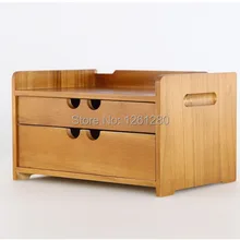 Деревянный инструмент стол ящик для хранения контейнер для отходов косметики коробка для хранения ювелирных изделий ретро стиль офис креативный Дом Ящик для инструментов