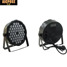 Светодиодные par огни 54x3 Вт DJ Par led 54*3 Вт огни R12, G18, B18, W6 мыть свет диско DMX контроллер эффект для небольшой пати KTV