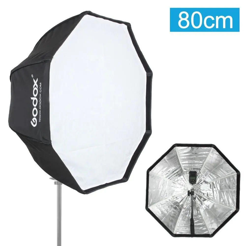 Fotoconic Godox фотостудия 80 см/32 &quotвосьмиугольный Зонт софтбокс Brolly отражатель