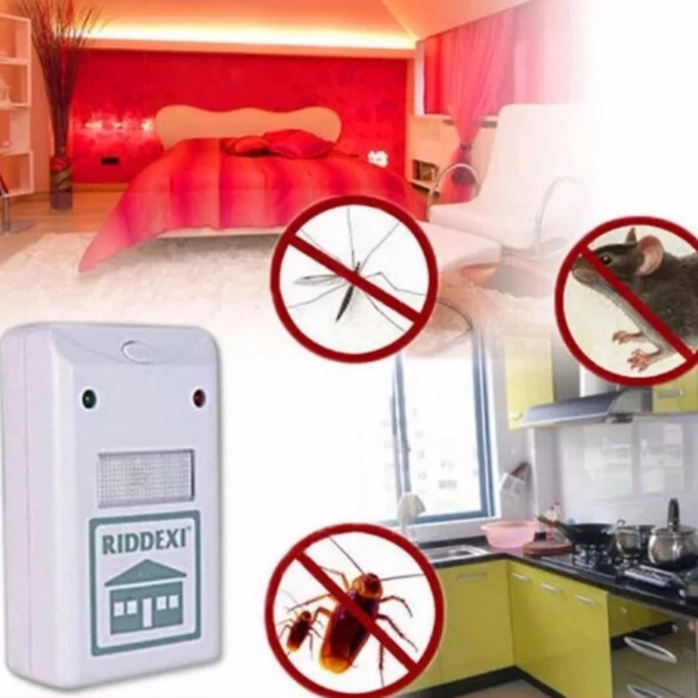 

EU US Plug Electronic Ultrasonic Pest Repeller Mosquito Rat Mouse Repellers Repellent Rejector Anti Mosquito Killer For Summer