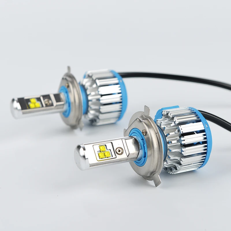 Автомобильные фары LDDCZENGHUITEC H4 H7 LED H8/H11 HB3/9005 HB4/9006 H1 H13 автомобильная передняя лампа