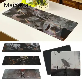 

MaiYaCa My Favorite NieR Automata YoRHa Unique Desktop Pad Game Mousepad Large Thicken Comfy Waterproof Gaming Rubber Mouse Pad
