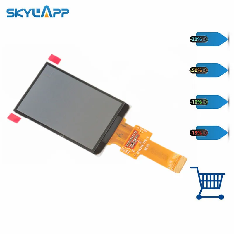 Skylarpu 2.6 inch For GARMIN edge 810 800 Handheld GPS NAVIGATION LCD Screen Replacement (Without backlight) (without touch) skylarpu 2 6 inch for garmin edge 810 800 handheld gps navigation lcd screen replacement without backlight without touch