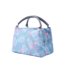 Термосумки с фламинго, женские портативные изолированные Бутылочки для детского питания, бутылочки для молока, теплые водонепроницаемые сумки для ланча MBG0299