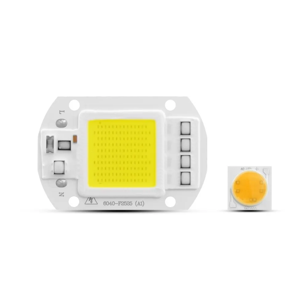 Светодиодный лазерный диод 220V прожектор источник света COB светодиодный чип Встроенный смарт-чип IC для точечный светодиодный светильник Сделай Сам лампа лампада СВЕТОДИОДНЫЙ матричный 3 Вт-50 Вт