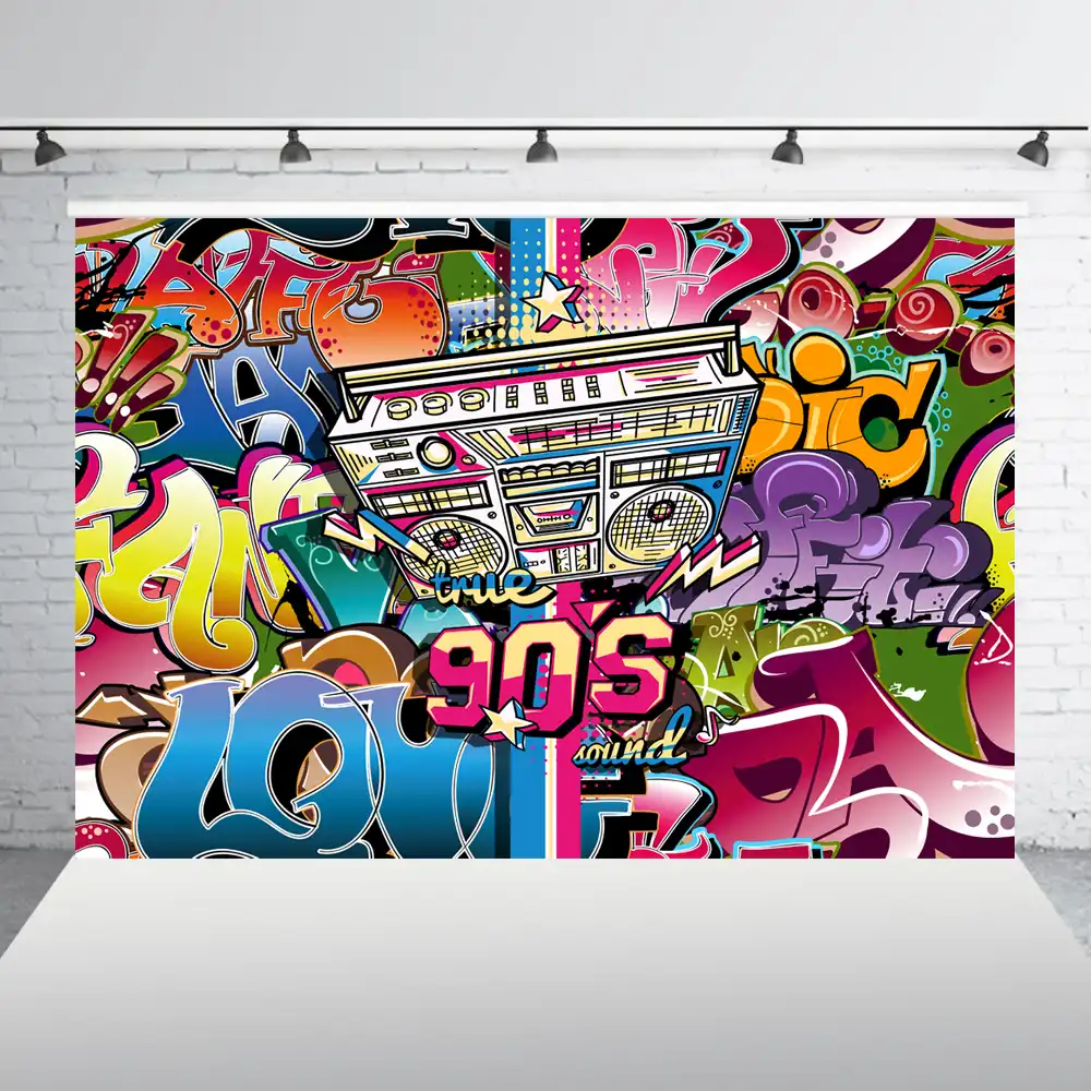 Huayi Photographic Background The Fresh Prince 90s Hip Hop