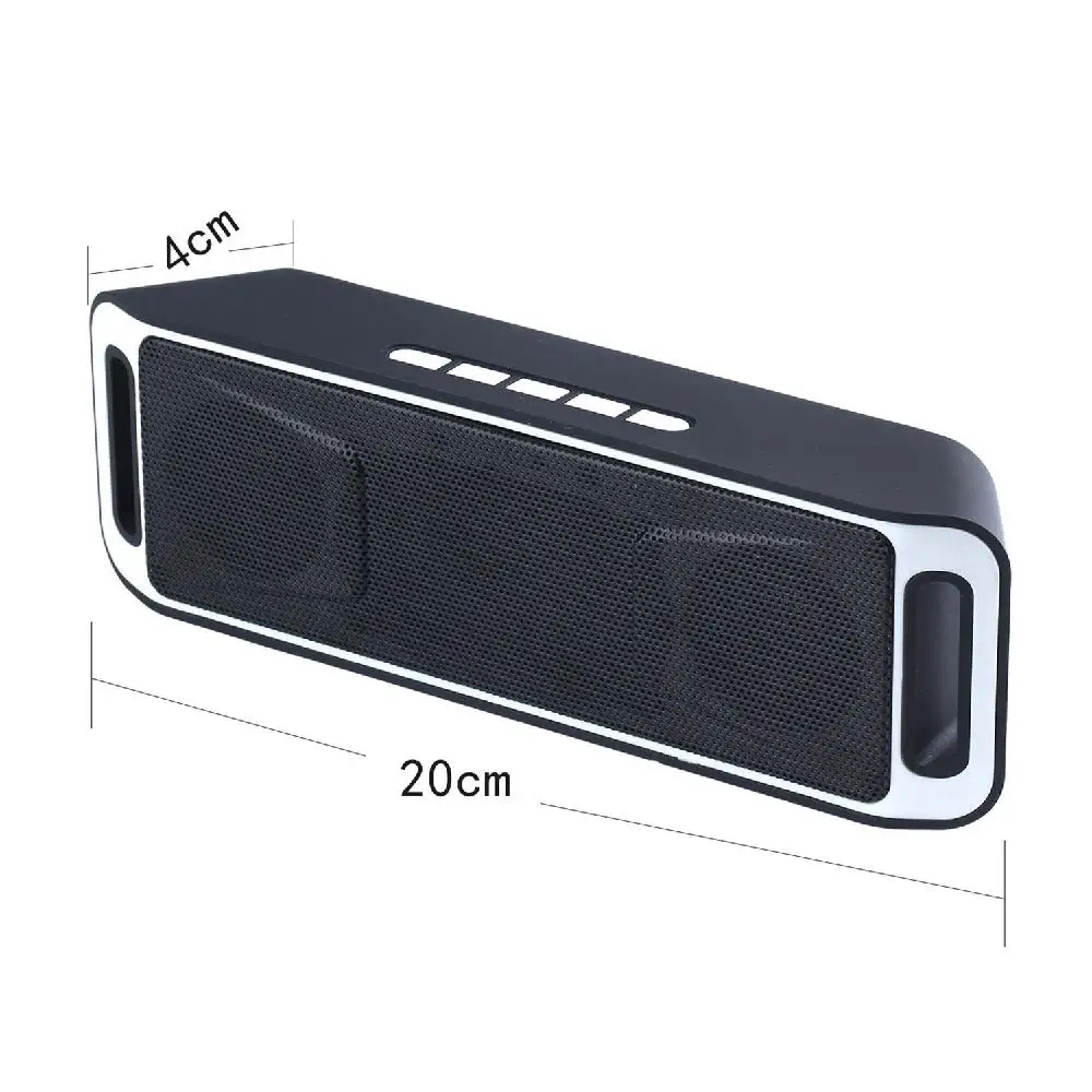 Kuulee беспроводной Bluetooth динамик USB Flash FM Радио стерео MP3-плеер Поддержка tf-карты