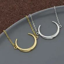 10 шт. браслеты фаза Луны для женщин модные ювелирные изделия из нержавеющей стали звено цепи лучший друг подарок браслет в форме полумесяца
