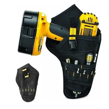 

Oxford Cloth Tool Bag Waist Pockets Electrician Tool Bag Pocket Case Tools Packaging Bag With Belt