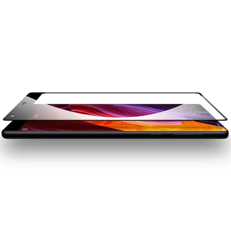 2.5D 9H закаленное стекло премиум класса для Xiaomi MI Mix 2S полное покрытие Защитная