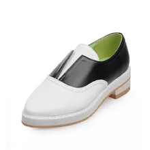 2016 Autumn British Style Low Top Casual font b Women b font Flats Mixed Colors Loafers