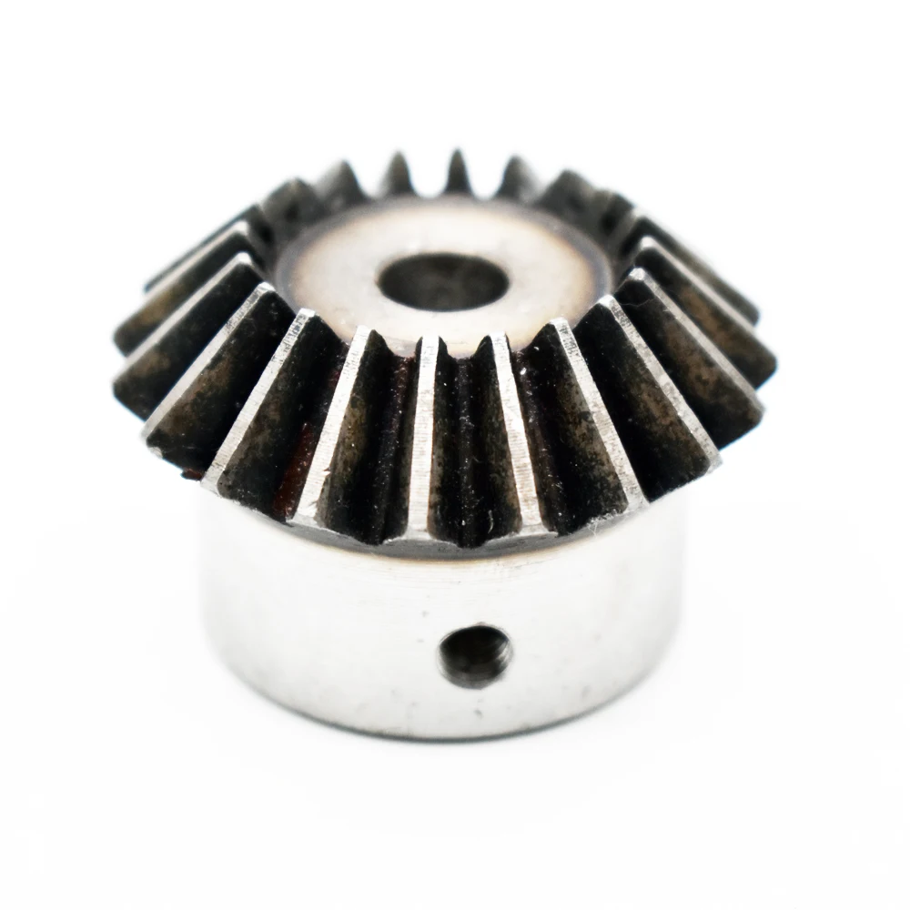 2Pcs 6mm 1:1 Bevel Gear 1 Modulus 20 Teeth With ID=6mm 90 Degree