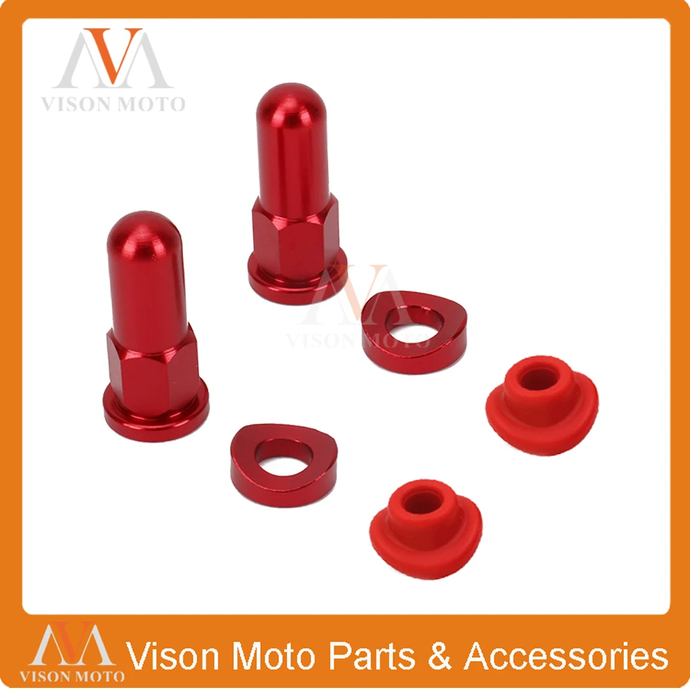 Rim Lock Covers Nuts Air Valve Mouth Washers Gasket Bolts MX For CR125