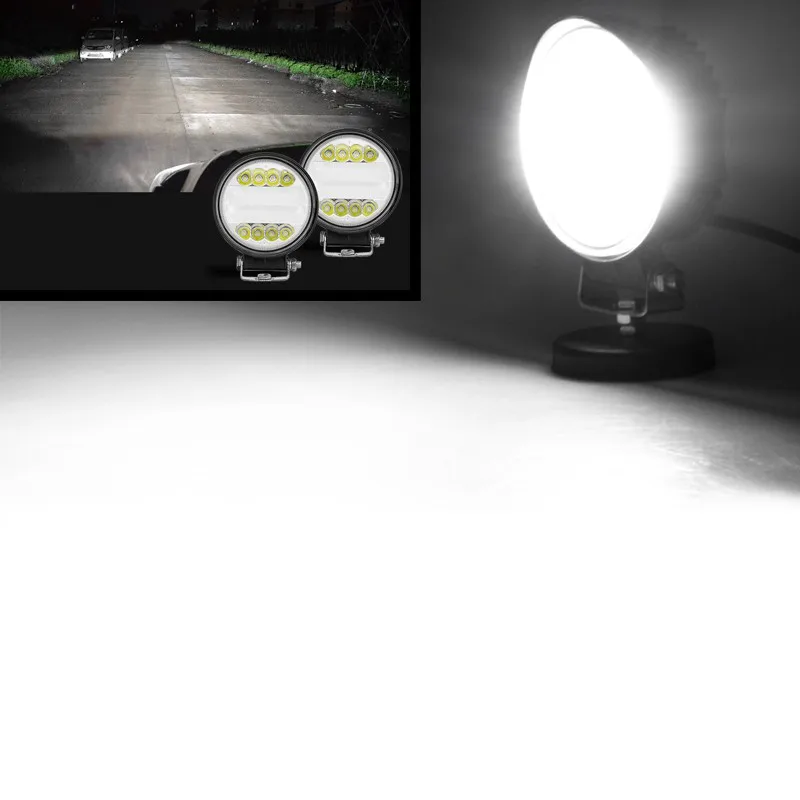 VISORAK " 5" 48 Вт внедорожный светодиодный рабочий светильник вилочный погрузчик светодиодный светильник ATV светодиодный светильник для внедорожника 4WD 4x4 грузовик прицеп внедорожник ATV вилочный погрузчик