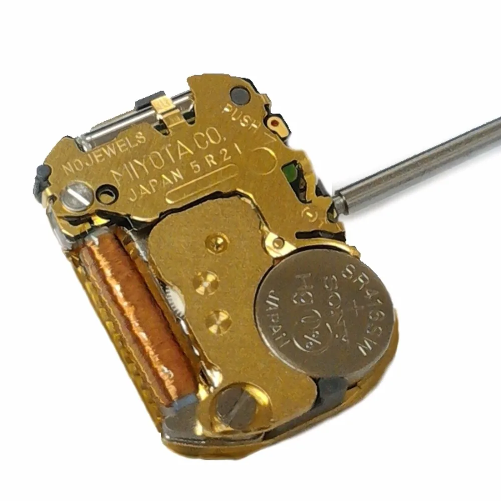 Кварцевые часы MIYOTA 5R21 с механизмом 3 3/4 двумя стрелками|movement|movement watchmovement quartz |