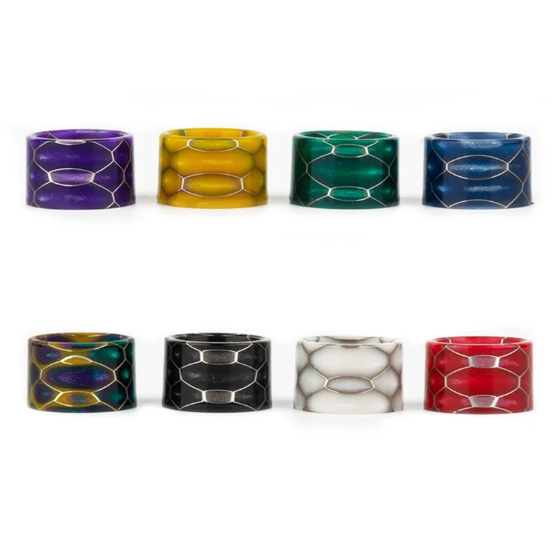 

1PC Colorful Snake Skin Resin Drip Tip Mouthpiece For V8 Baby V2 Tank Atomizer Special Vape Accessories