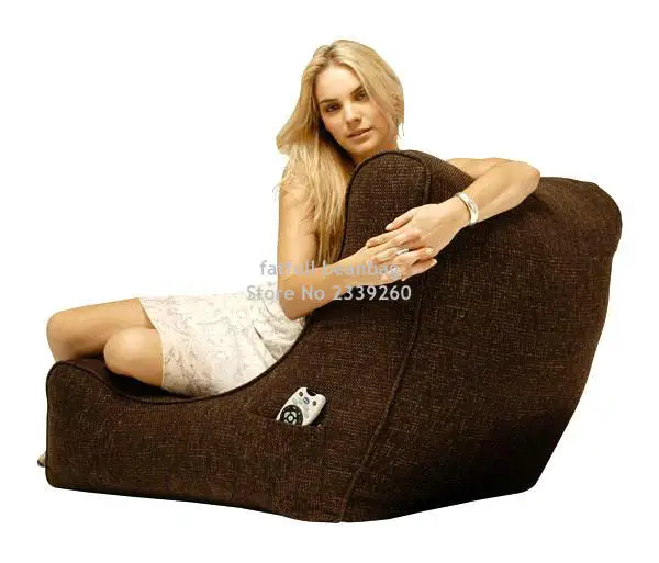 COVER ONLY , no filler-beach bean bag chair, outdoor garden sofa seat, external beanbag sitsack, door side home furniture set