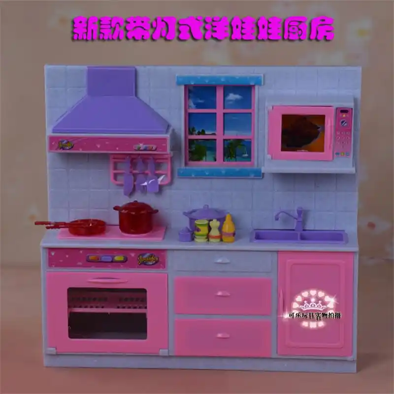 barbie pink kitchen