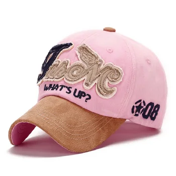 

Spring and Autumn Washed Cotton Baseball Cap with Distressed applique Embroidered logo Eyelet Suede Letter Dad Hat for Men Women