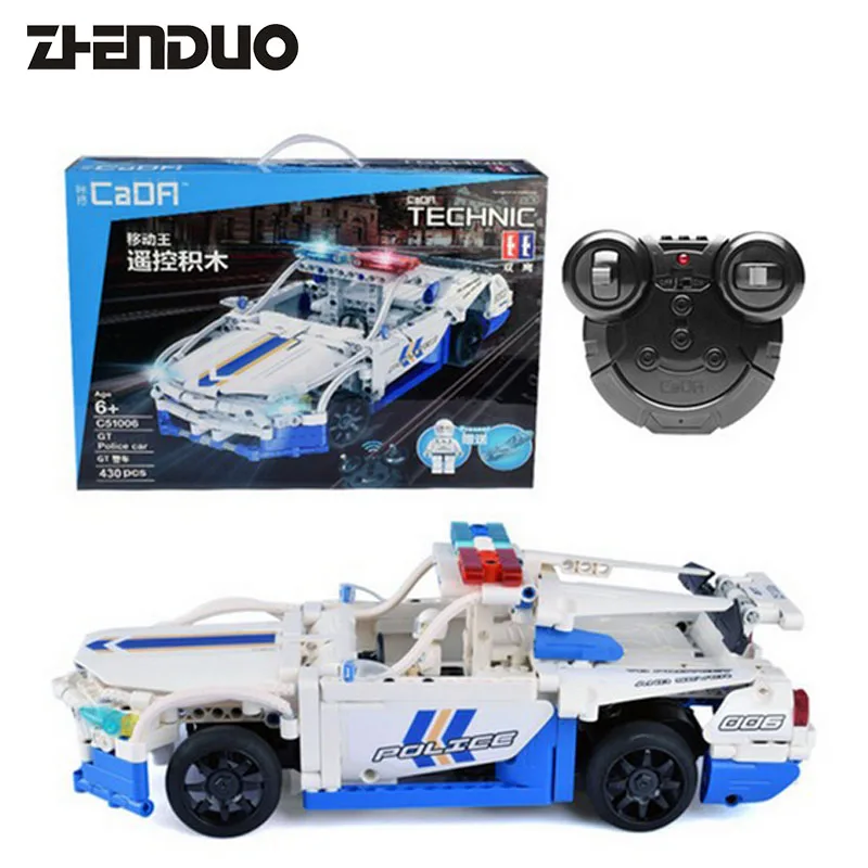 

ZhenDuo Toys C51006 430pcs Original Packaging RC Technic Charging Remote Control Car Building Block Brick Toy